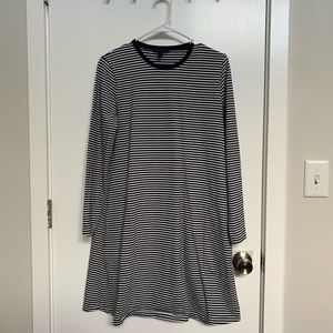 J.Crew Swingy Long Sleeve Dress, w/ Pockets